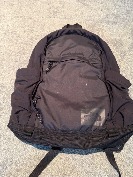 The North Face Other - The North Face Black Backpack with Front Logo Patch